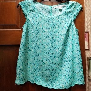 Lauren Conrad print blouse